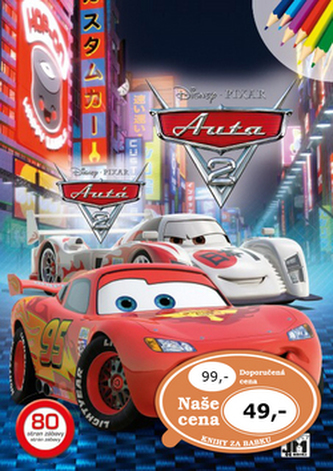 Auta 2 omalovánka
