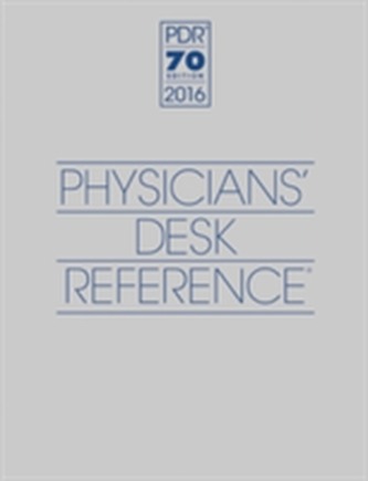 2016 Physicians' Desk Reference, 70th Edition (Boxed)