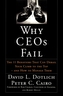 Why CEOs Fail