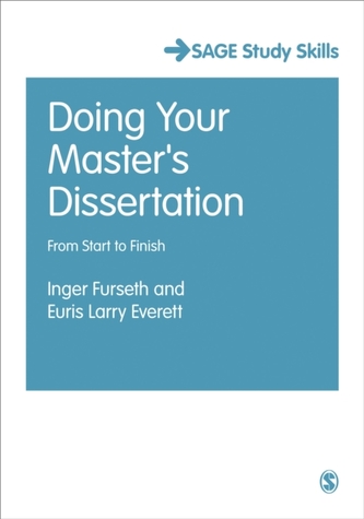 Doing Your Master's Dissertation