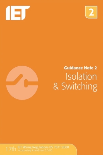Guidance Note 2: Isolation & Switching