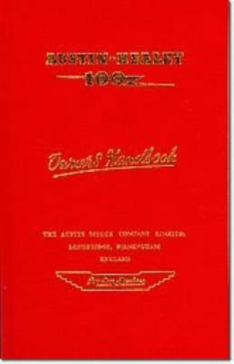 Austin Healey 100 Handbook