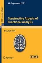Constructive Aspects of Functional Analysis