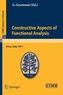 Constructive Aspects of Functional Analysis
