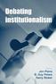 Debating Institutionalism