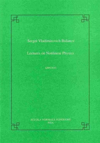 Lectures on nonlinear physics