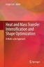Heat and  Mass Transfer Intensification and Shape Optimization