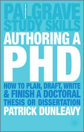 Authoring a PhD
