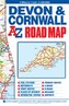 Devon & Cornwall Road Map