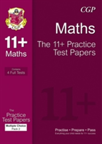 11+ Maths Practice Papers: Multiple Choice - Pack 2 (for GL & Other Test Providers)