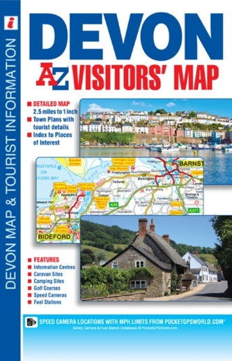 Devon Visitors Map