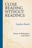 Close Reading without Readings