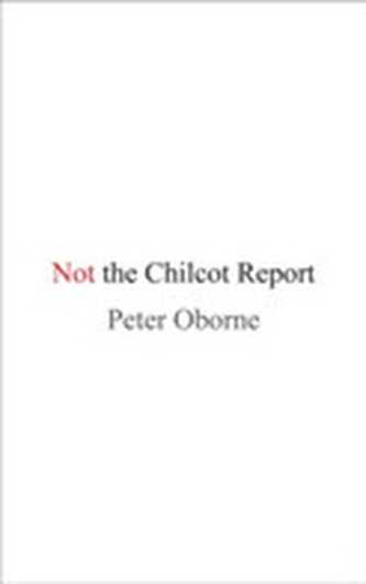 Not the Chilcot Report