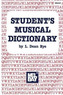 STUDENTS MUSICAL DICTIONARY