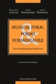 Musical Form, Forms, and Formenlehre