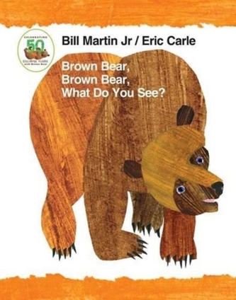 BROWN BEAR 50TH PADDED BOARD BOOK