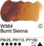 Akvarelová barva Mijello 15ml – 564 Burnt Sienna