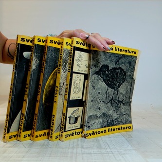 Světová literatura 1-6/1962 (komplet 6 svazků)