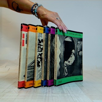Světová literatura 1-6/1963 (komplet 6 svazků)