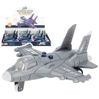 Pull&back letadlo se světlem