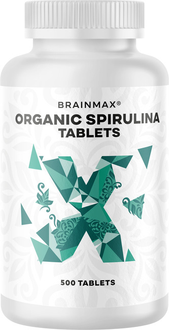 BrainMax Spirulina BIO, tablety