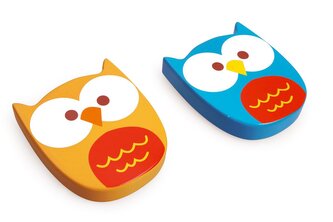 Chrastící hračka Sovička, Scratch