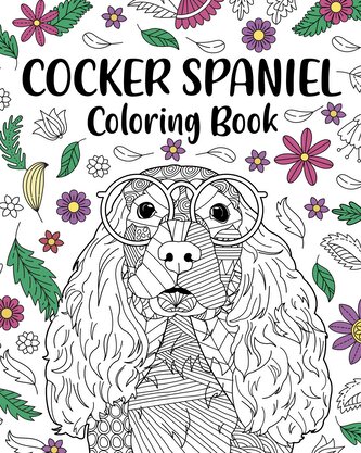 Cocker Spaniel Coloring Book