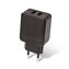 Nabíječka do sítě Setty 2,4A, 2xUSB černá