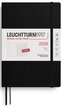 Weekly Planner & Notebook 2026 Medium (A5) Black