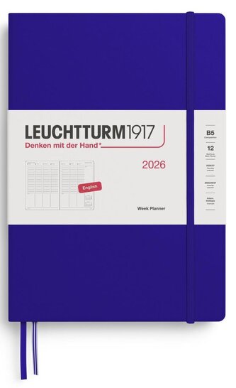 Week Planner 2026 Composition (B5) Ink