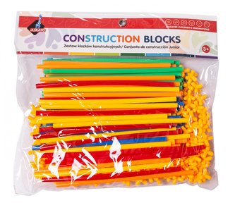 Klocki słomki 200 elementów