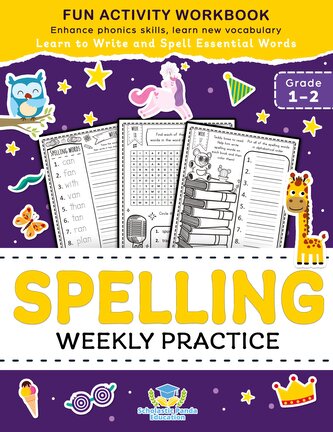 Spelling Weekly Practice for 1st 2nd Grade