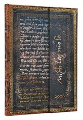 Diář 2026 Michelangelo, Handwriting