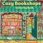 Cozy Bookshops: Colouring Book