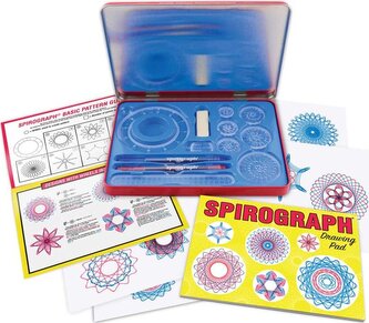 Spirograph Retro Tin