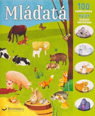 100 samolepiek - Mláďatá
