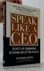Speak like a CEO