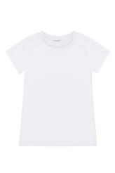 Dívčí tričko Basic - bílá 110