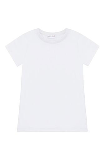 Dívčí tričko Basic - bílá 110