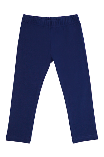 Dívčí legginy Basic - navy 98