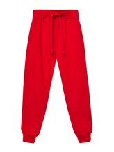 Unisex tepláky Basic - Červená 122