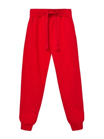 Unisex tepláky Basic - Červená 158