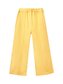 Dívčí tepláky Basic - žlutá 134