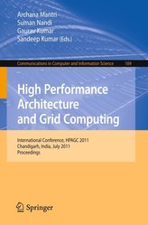 High Performance Architecture and Grid Computing