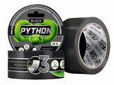 PYTHON - Vysokopevnostní páska - 25 M Černá