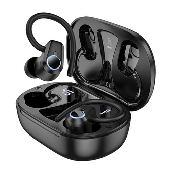 Bluetooth headset HOCO TWS (EQ8), Bluetooth 5.3, barva černá