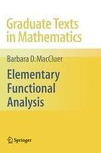 Elementary Functional Analysis