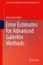 Error Estimates for Advanced Galerkin Methods