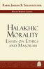 HALAKHIC MORALITY