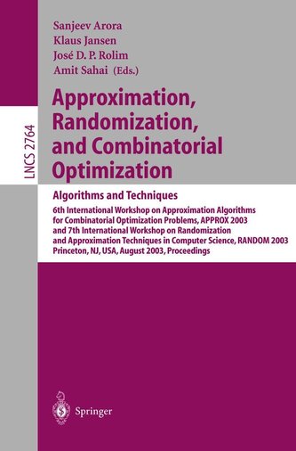 Approximation, Randomization, and Combinatorial Optimization